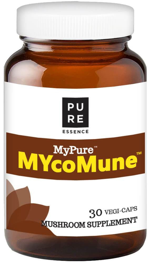 MyPure™ MYcoMune™, 30 Vegetarian Capsules , Brand_Pure Essence Labs Form_Vegetarian Capsules Size_30 Caps