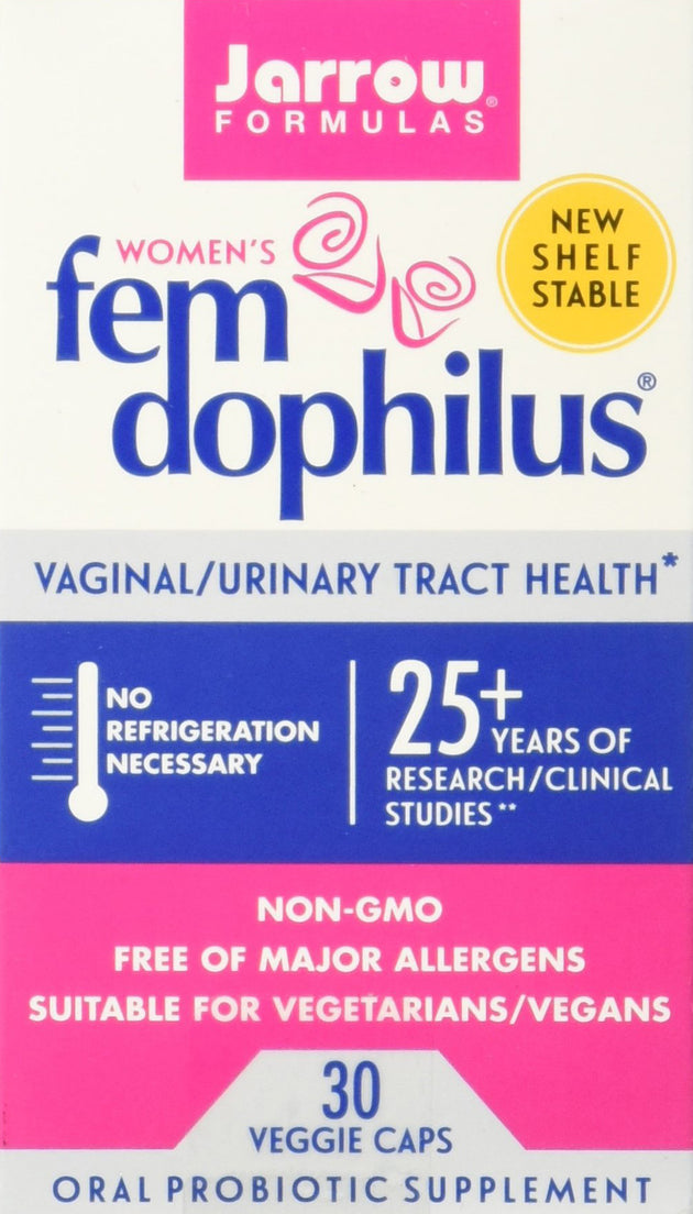 Women's Fem Dophilus, 60 Veggie Caps , Brand_Jarrow Formulas Form_Veggie Caps Size_60 Caps