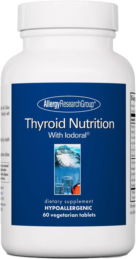 Thyroid Nutrition with Iodoral®, 60 Vegetarian Tablets , Brand_Allergy Research Group
