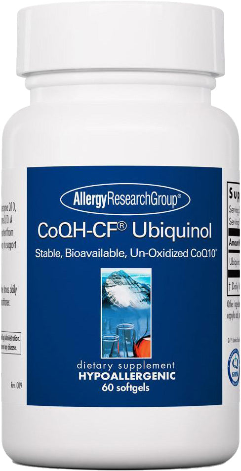 CoQH-CF® Ubiquinol, 60 Softgels , Brand_Allergy Research Group