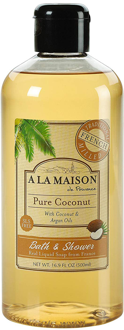 Pure Coconut Shower Gel, 16.9 Fl Oz (500 mL) Gel , Brand_A La Maison Form_Gel Size_17 Fl Oz