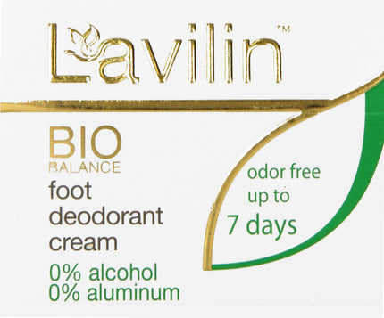 BIO Balance Foot Deodorant Cream, 0.44 Oz (12.5 g) Cream , Brand_Lavilin Form_Cream Size_0.44 Oz