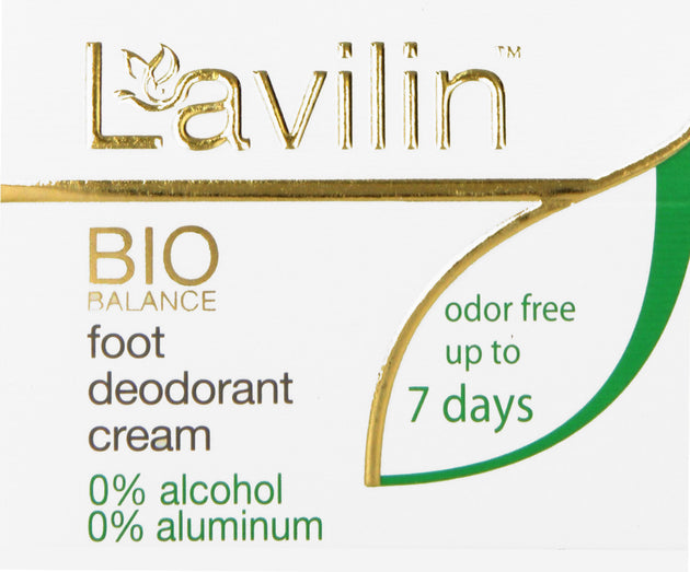 BIO Balance Foot Deodorant Cream, 0.44 Oz (12.5 g) Cream , Brand_Lavilin Form_Cream Size_0.44 Oz