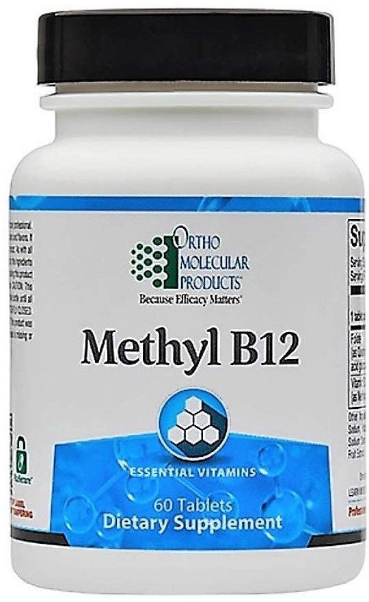 Methyl B12, 60 Tablets , Brand_Ortho Molecular Form_Tablets Requires Consultation Size_60 Tabs