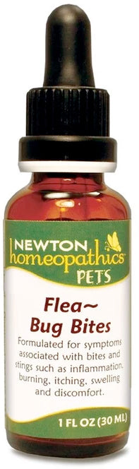Pets Flea~Bug Bites, 1 fl oz (30 ml) Liquid , Brand_Newton Labs Form_Liquid Size_1 Fl Oz
