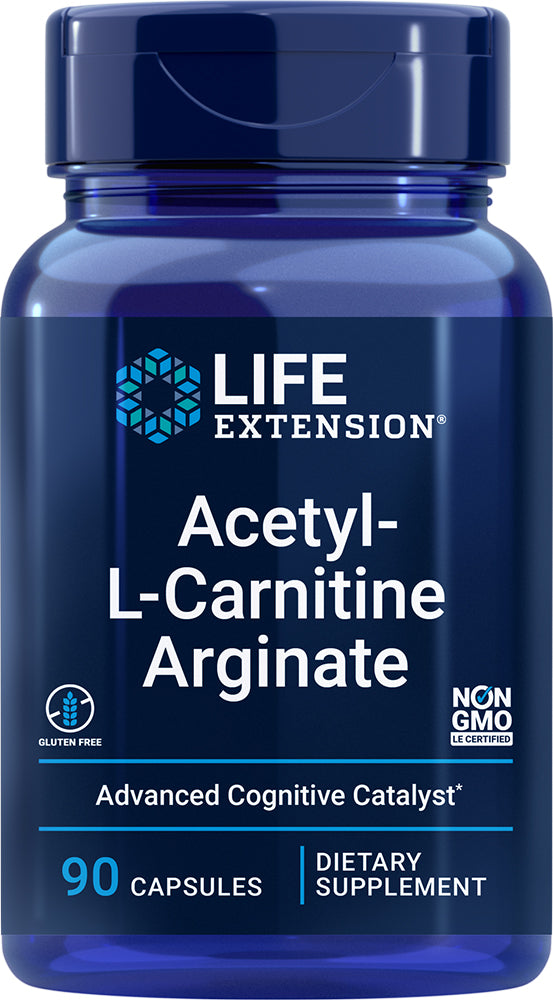 Acetyl-L-Carnitine Arginate, 90 Capsules ,