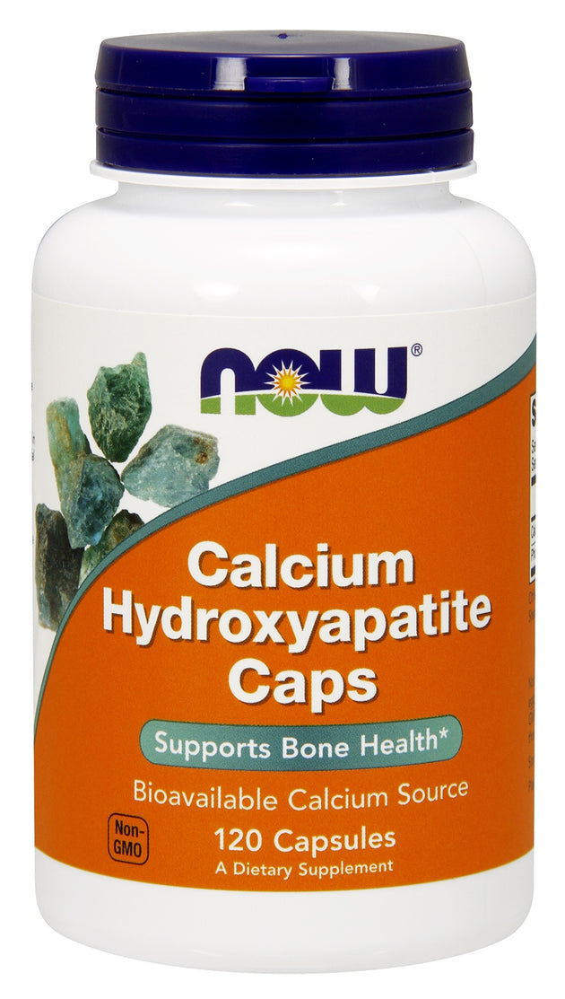 Calcium Hydroxyapatite, 120 Capsules , Brand_NOW Foods Form_Capsules Size_120 Caps