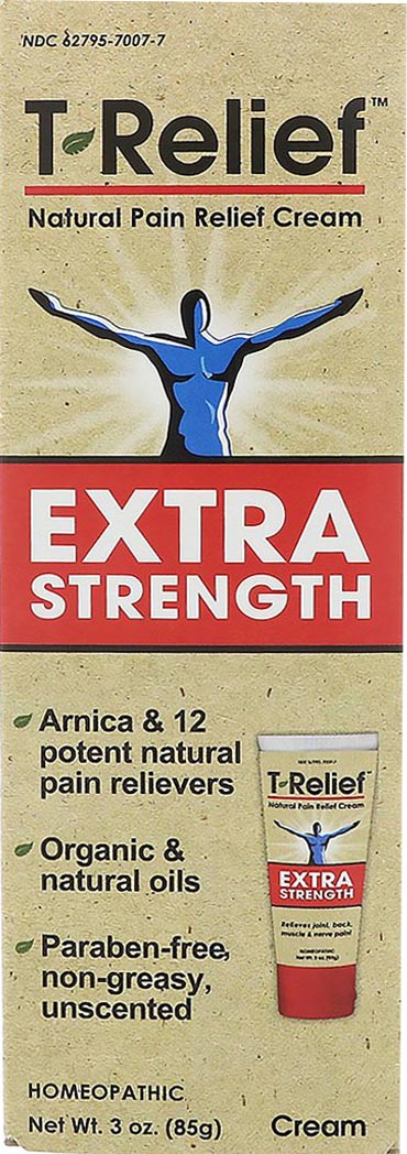 T-Relief Arnica +12 Extra Strength Cream, 3 Oz (85 g) Cream ,