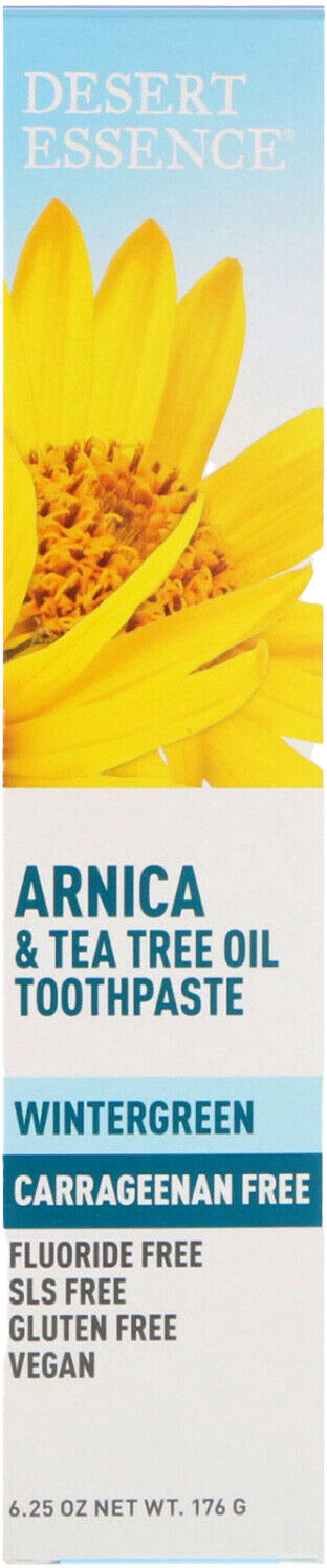 Arnica & Tea Tree Oil Fluoride-Free Toothpaste, 6.25 Oz (176 g) Toothpaste , 20% Off - Everyday [On]