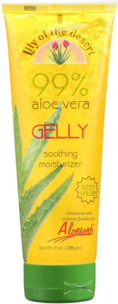 99% Aloe Vera Gelly, 8 Oz (228 g) Gel , Brand_Lily of the Desert Form_Gel Size_8 Oz