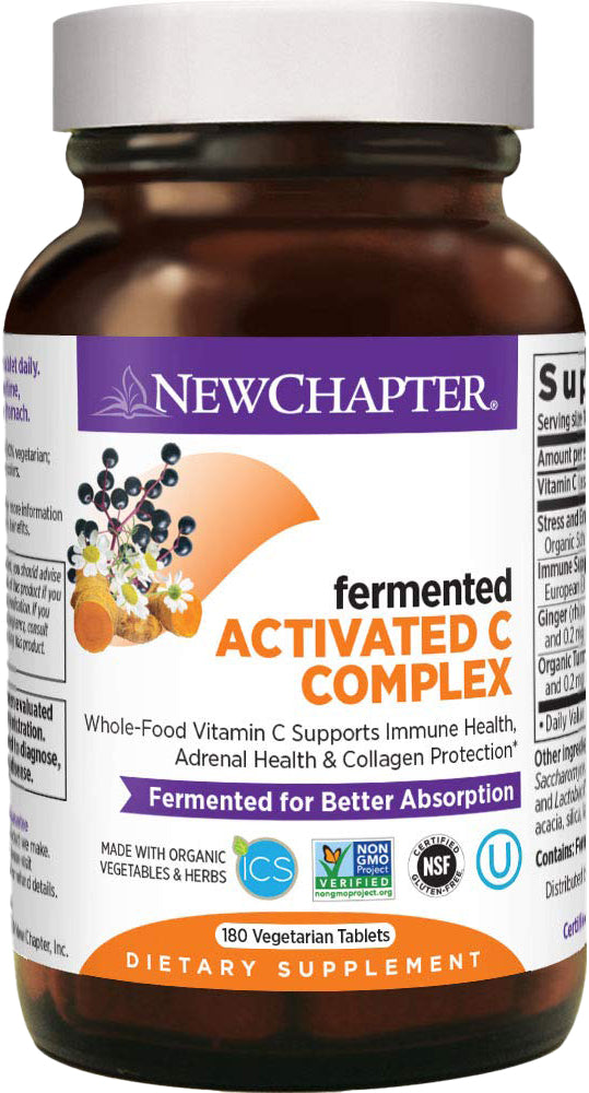 Fermented Activated C Complex, 250 mg, 180 Vegetarian Tablets ,