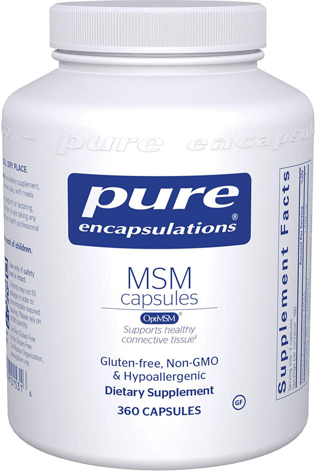 MSM capsules with OptiMSM®, 1700 mg, 360 Capsules , Brand_Pure Encapsulations