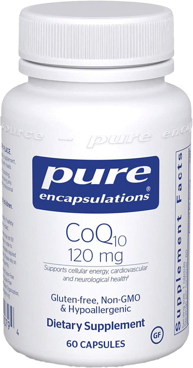CoQ10, 120 mg, 60 Capsules , Brand_Pure Encapsulations
