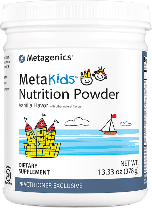MetaKids™ Nutrition Powder, Vanilla Flavor, 13.33 Oz (378 g) Powder , Emersons