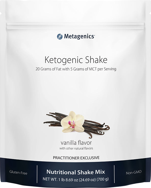 Ketogenic Shake, Vanilla Flavor, 24.69 Oz (700 g) Powder , Emersons Form_Powder powder