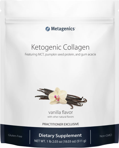 Ketogenic Collagen, Vanilla Flavor, 18.03 Oz (511 g) Powder , Emersons