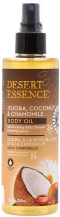 Jojoba Coconut & Chamomile Body OIl After Shower Spray, 8.28 Fl Oz (245 ml) Spray