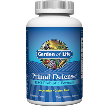 Primal Defense® HSO Formula, 180 Vegetarian Caplets , Brand_Garden of Life Form_Caplets Size_90 Caps
