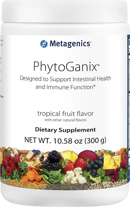PhytoGanix®, Tropical Fruit Flavor, 10.58 Oz (300 g) Powder