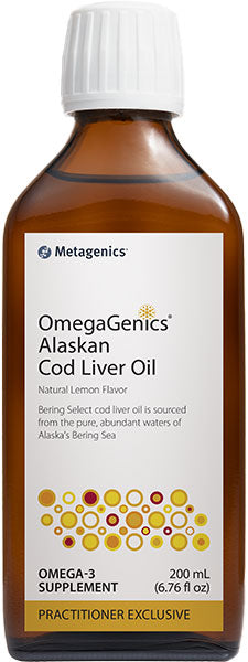 OmegaGenics® Alaskan Cod Liver, 6.67 Fl Oz (200 mL) Oil , Emersons Emersons-Alt