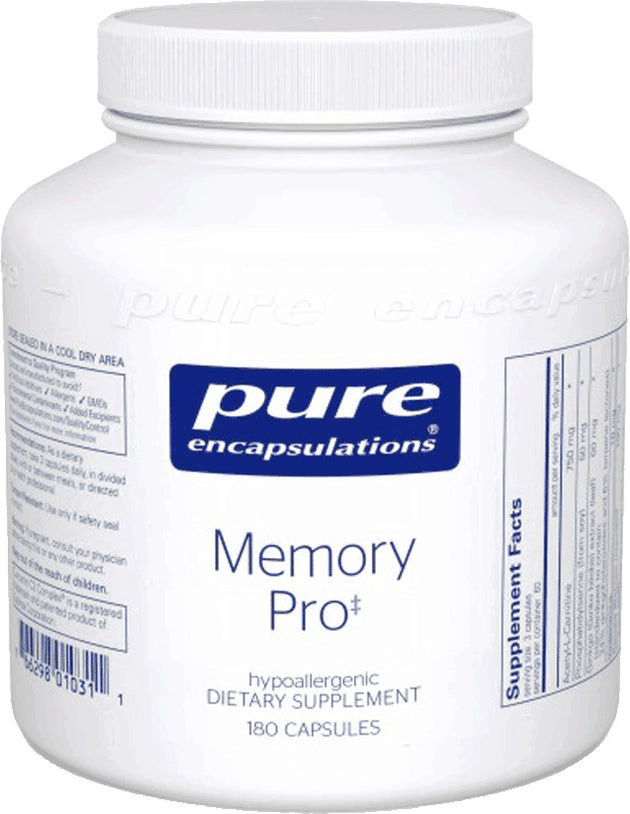 Memory Pro, 180 Capsules , Brand_Pure Encapsulations Emersons