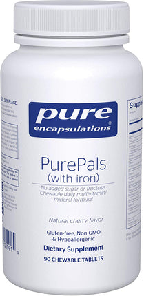PurePals (with iron), 90 Chewable Tablets