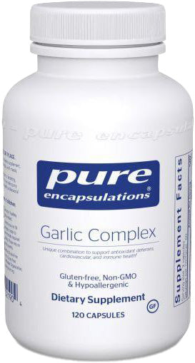 Garlic Complex, 120 Capsules , Brand_Pure Encapsulations caps Emersons