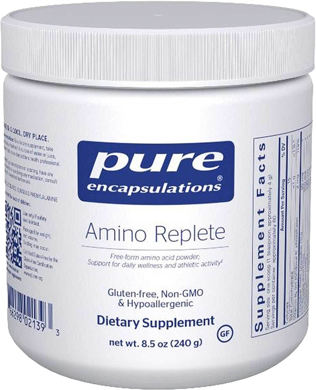 Amino Replete, 8.5 Oz (240 g) Powder , Brand_Pure Encapsulations Emersons