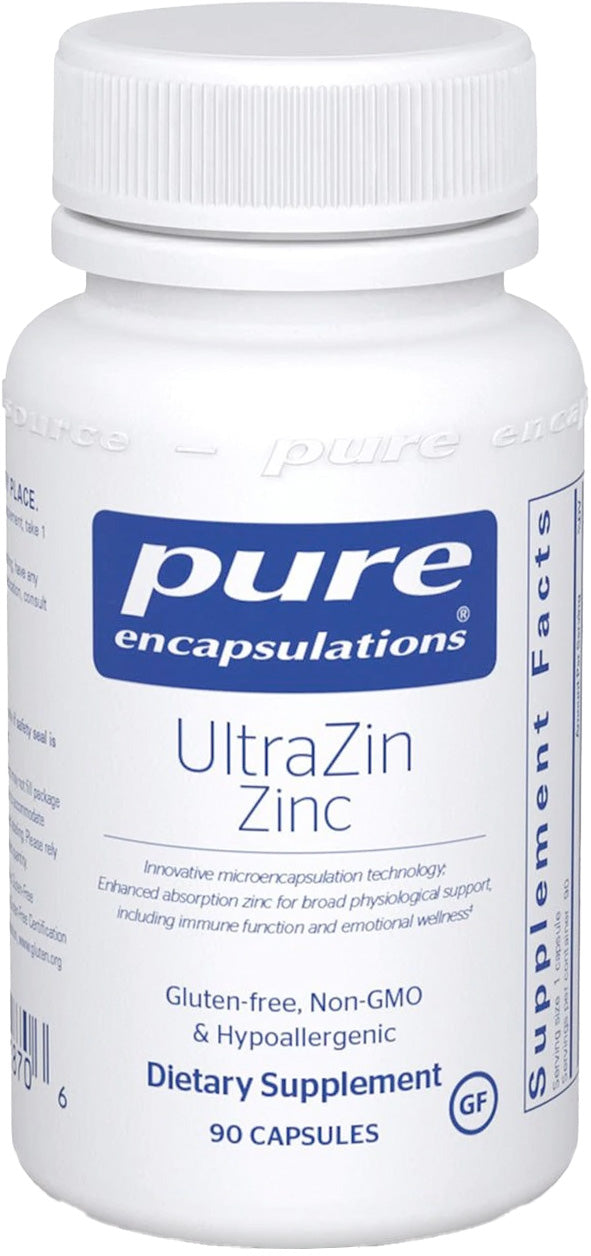 UltraZin Zinc, 90 Capsules , Brand_Pure Encapsulations Emersons