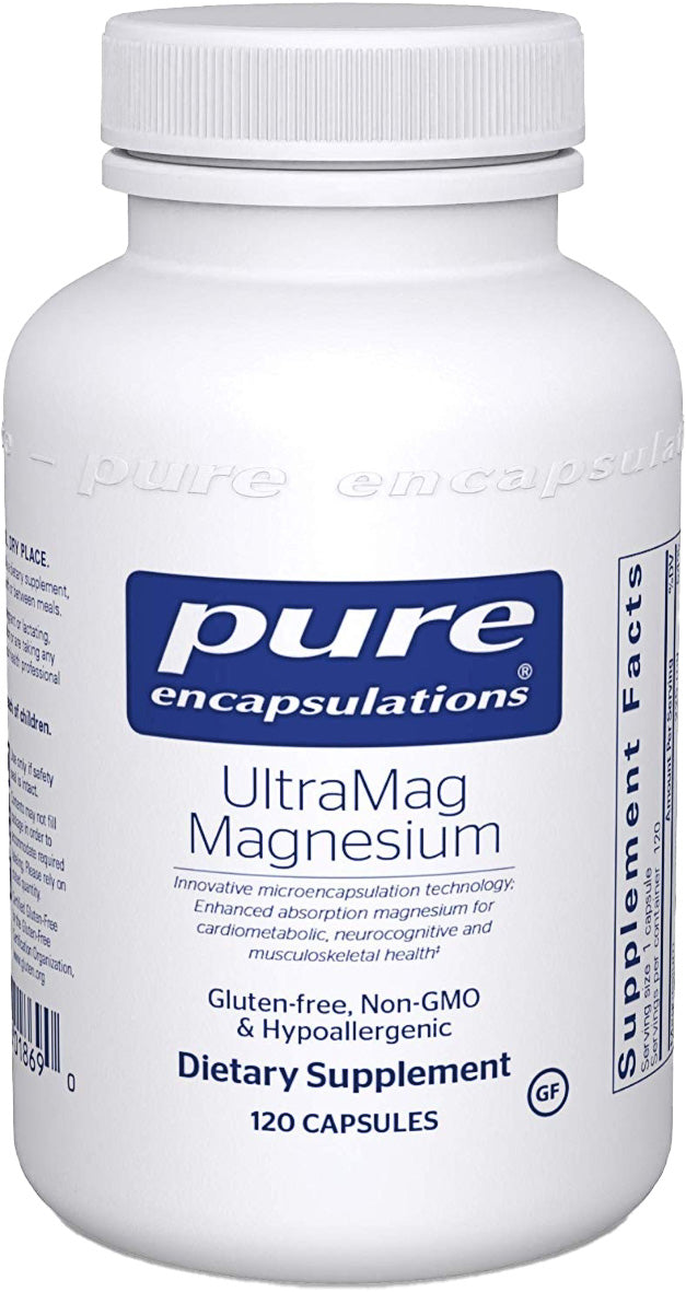 UltraMag Magnesium, 120 Capsules , Brand_Pure Encapsulations Emersons