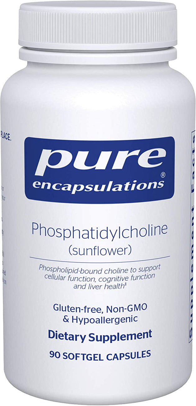 Phosphatidylcholine (sunflower), 90 Softgels , Brand_Pure Encapsulations Emersons