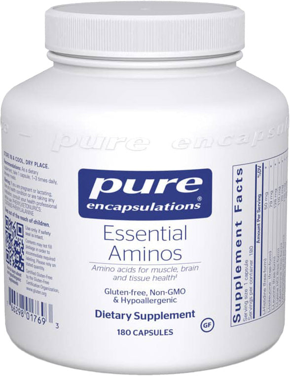 Essential Aminos, 180 Softgels , Brand_Pure Encapsulations Emersons