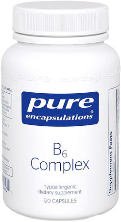 B6 Complex, 60 Capsules , Brand_Pure Encapsulations Emersons