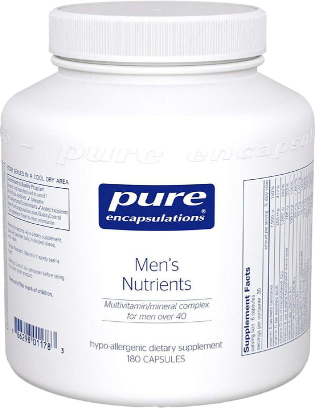 Men's Nutrients, 180 Capsules , Brand_Pure Encapsulations Emersons