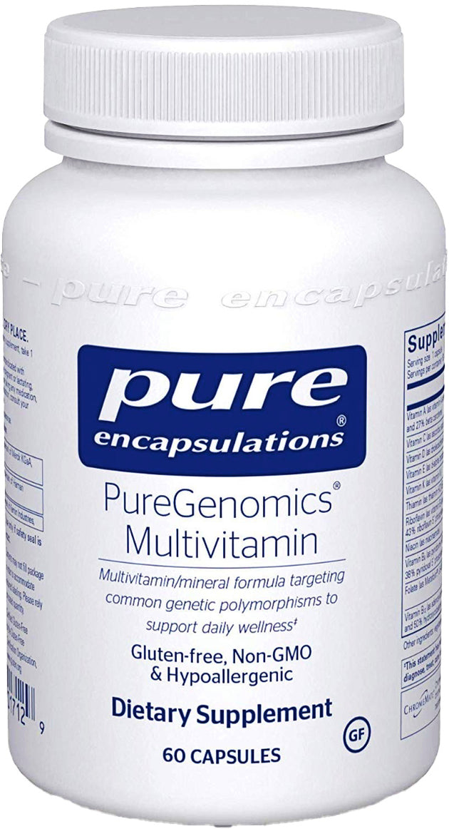 PureGenomics® Multivitamin, 60 Capsules , Brand_Pure Encapsulations Emersons