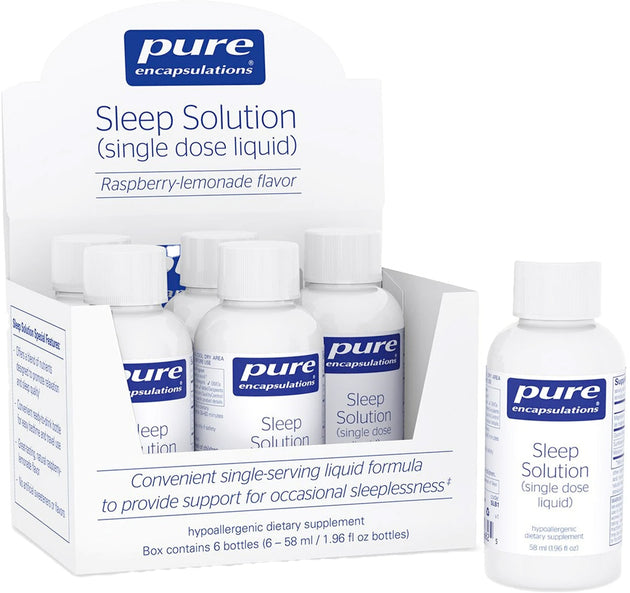 Sleep Solution, 6 Single-Serve Bottles , Brand_Pure Encapsulations Emersons