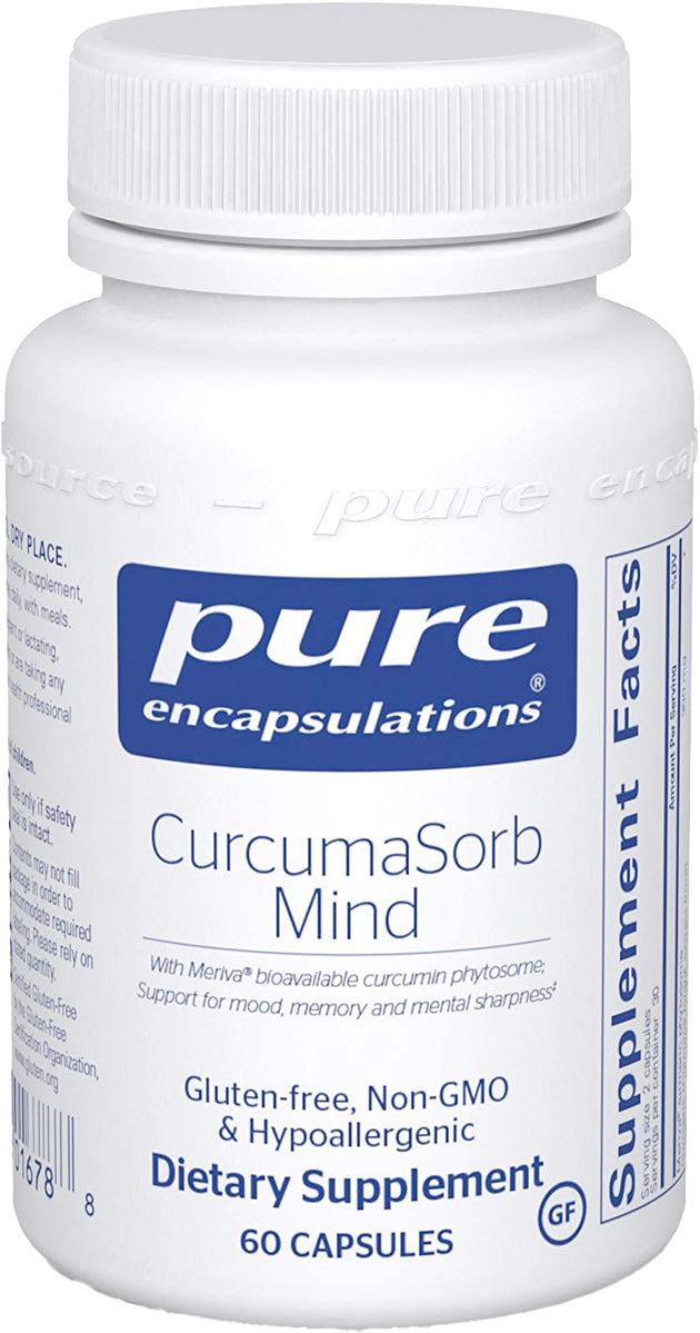 CurcumaSorb Mind, 60 Capsules , Brand_Pure Encapsulations Emersons