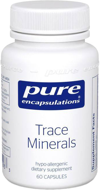 Trace Minerals, 60 Capsules , Brand_Pure Encapsulations Emersons