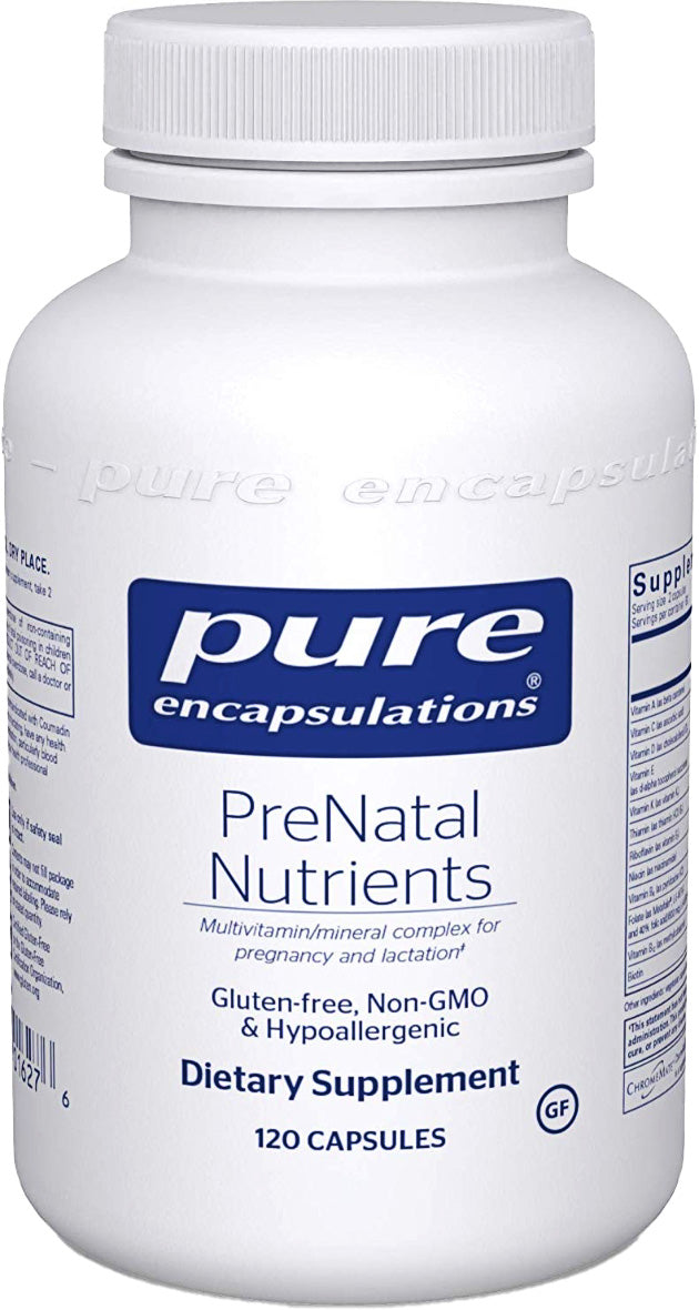 PreNatal Nutrients, 120 Capsules , Brand_Pure Encapsulations Emersons