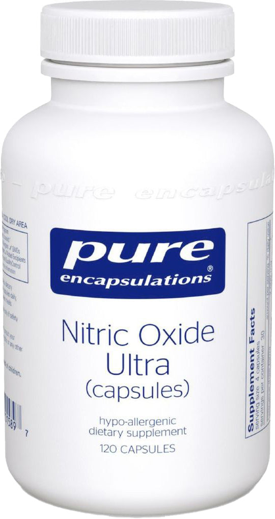 Nitric Oxide Ultra, 120 Capsules , Brand_Pure Encapsulations caps Emersons