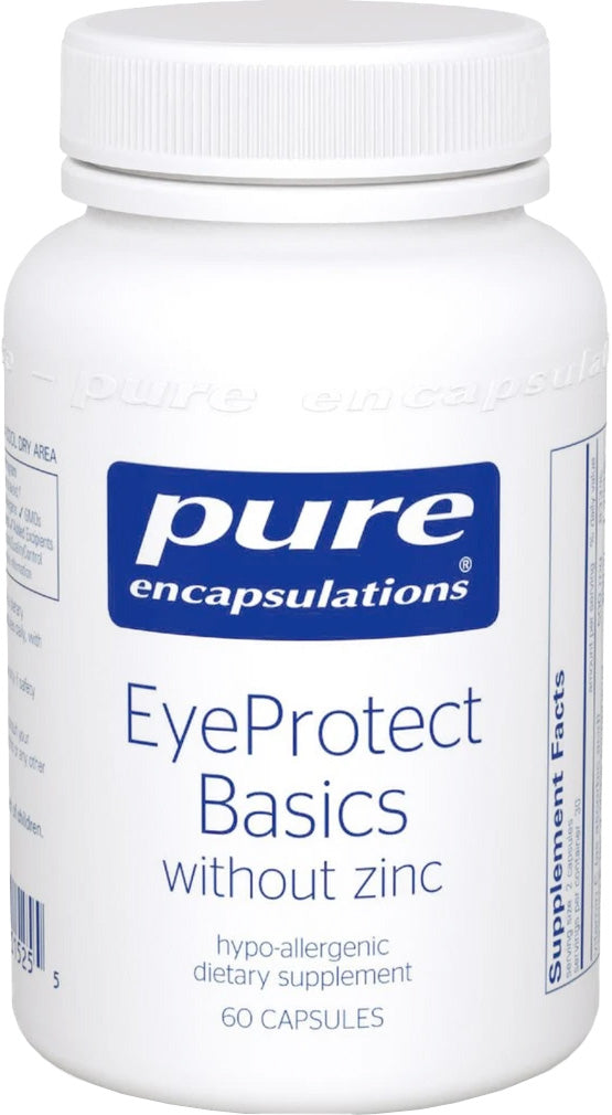 EyeProtect Basics (without zinc), 60 Capsules , Brand_Pure Encapsulations caps Emersons