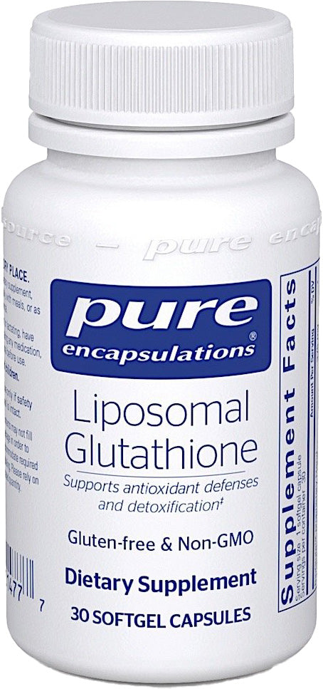 Liposomal Glutathione, 30 Capsules , Brand_Pure Encapsulations caps Emersons