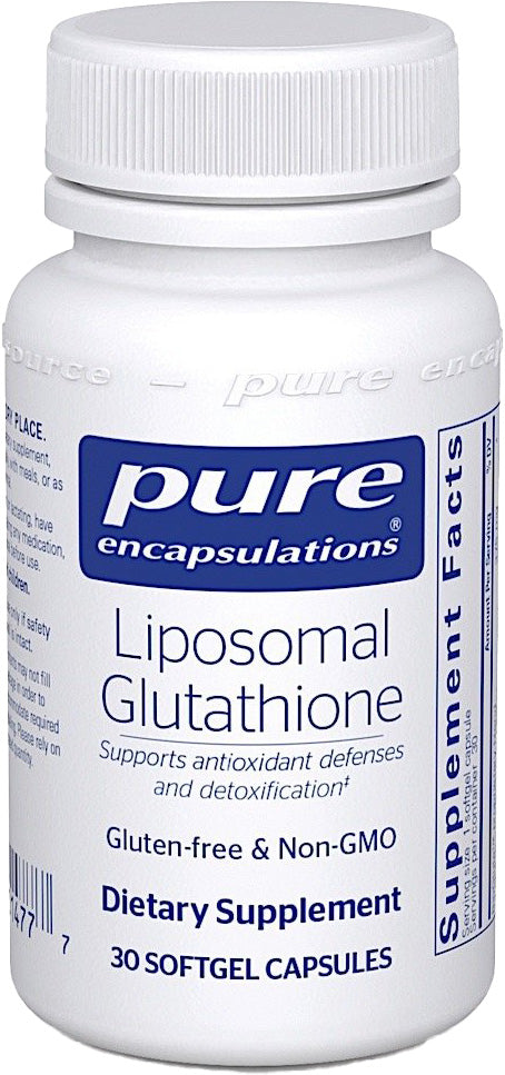 Liposomal Glutathione, 30 Capsules , Brand_Pure Encapsulations Emersons