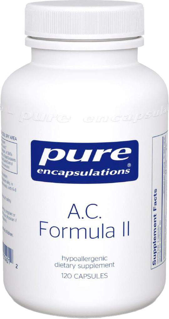 A.C. Formula II, 120 Capsules , Brand_Pure Encapsulations Emersons