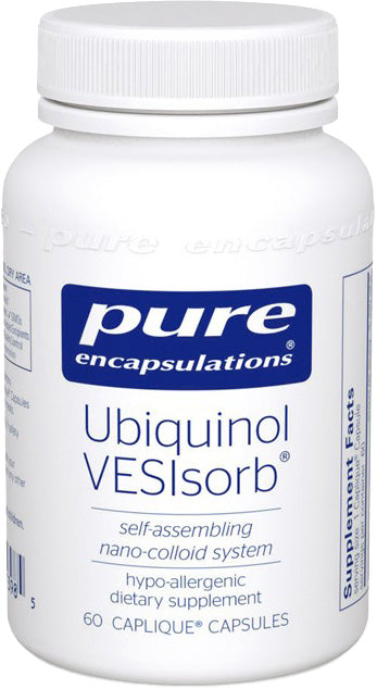 Ubiquinol VESIsorb®, 60 Capsules , Brand_Pure Encapsulations Emersons