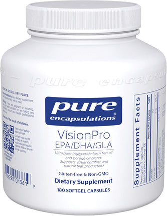 VisionPro EPA/DHA/GLA, 180 Softgels