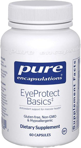 EyeProtect Basics, 60 Capsules , Brand_Pure Encapsulations caps Emersons