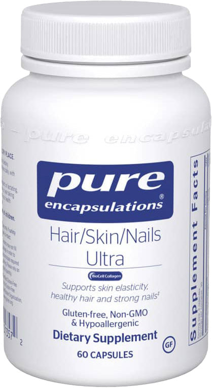 Hair/Skin/Nails Ultra, 60 Capsules , Brand_Pure Encapsulations caps Emersons
