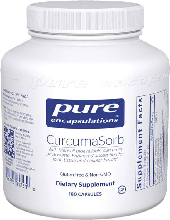 CurcumaSorb (Meriva), 180 Capsules , Brand_Pure Encapsulations Emersons