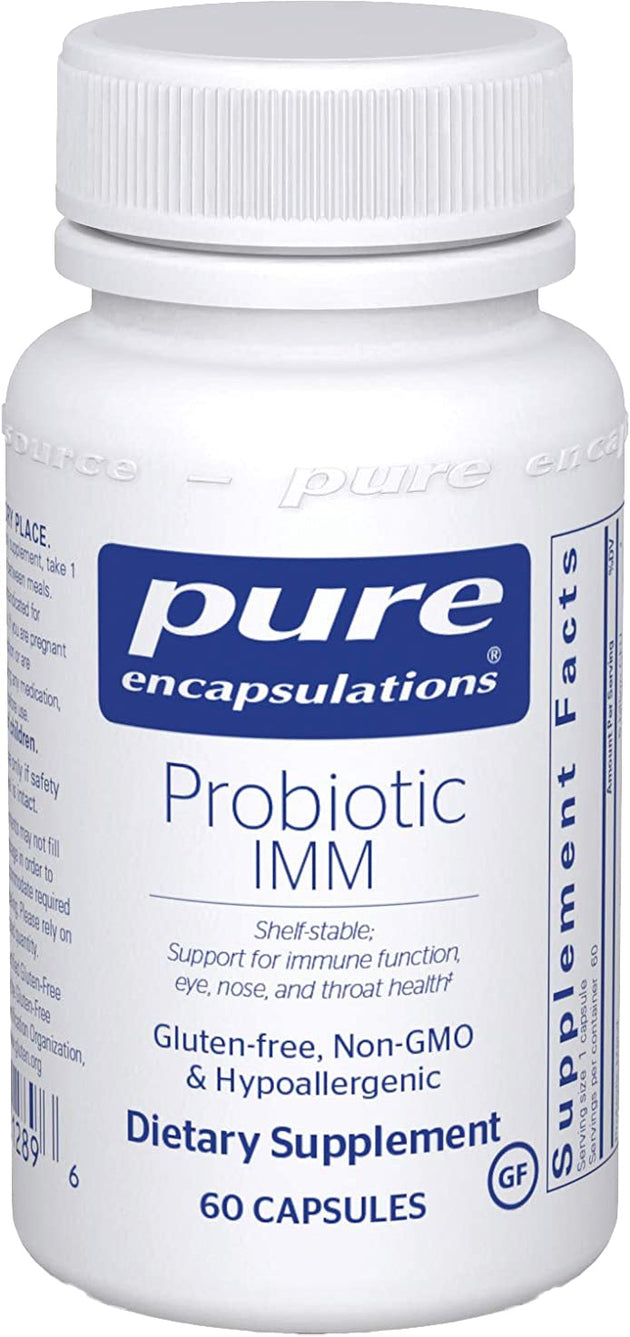 Probiotic IMM, 60 Capsules , Brand_Pure Encapsulations Emersons